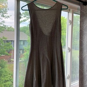 grey mini dress size small